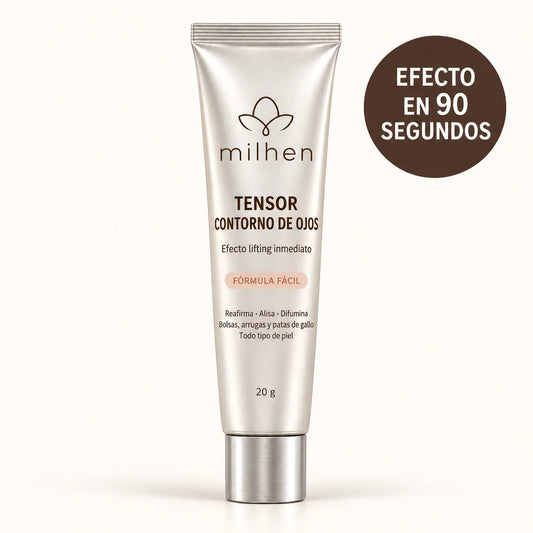 Tensor Contorno de Ojos Milhen, efecto en 90 segundos