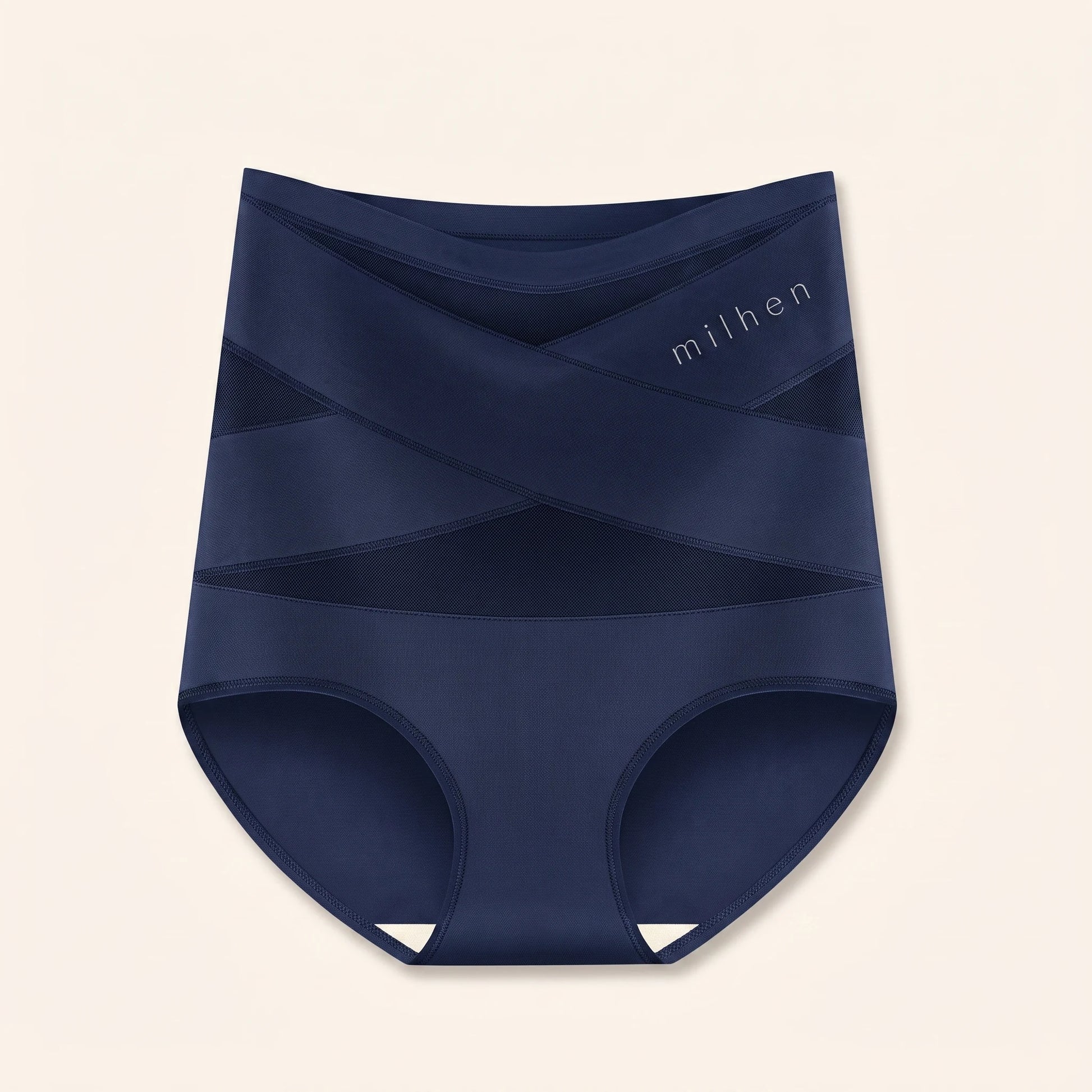 Braguita faja moldeadora de talle alto Milhen en color azul marino