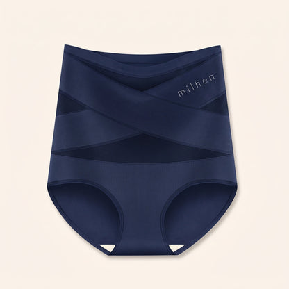 Braguita faja moldeadora de talle alto Milhen en color azul marino