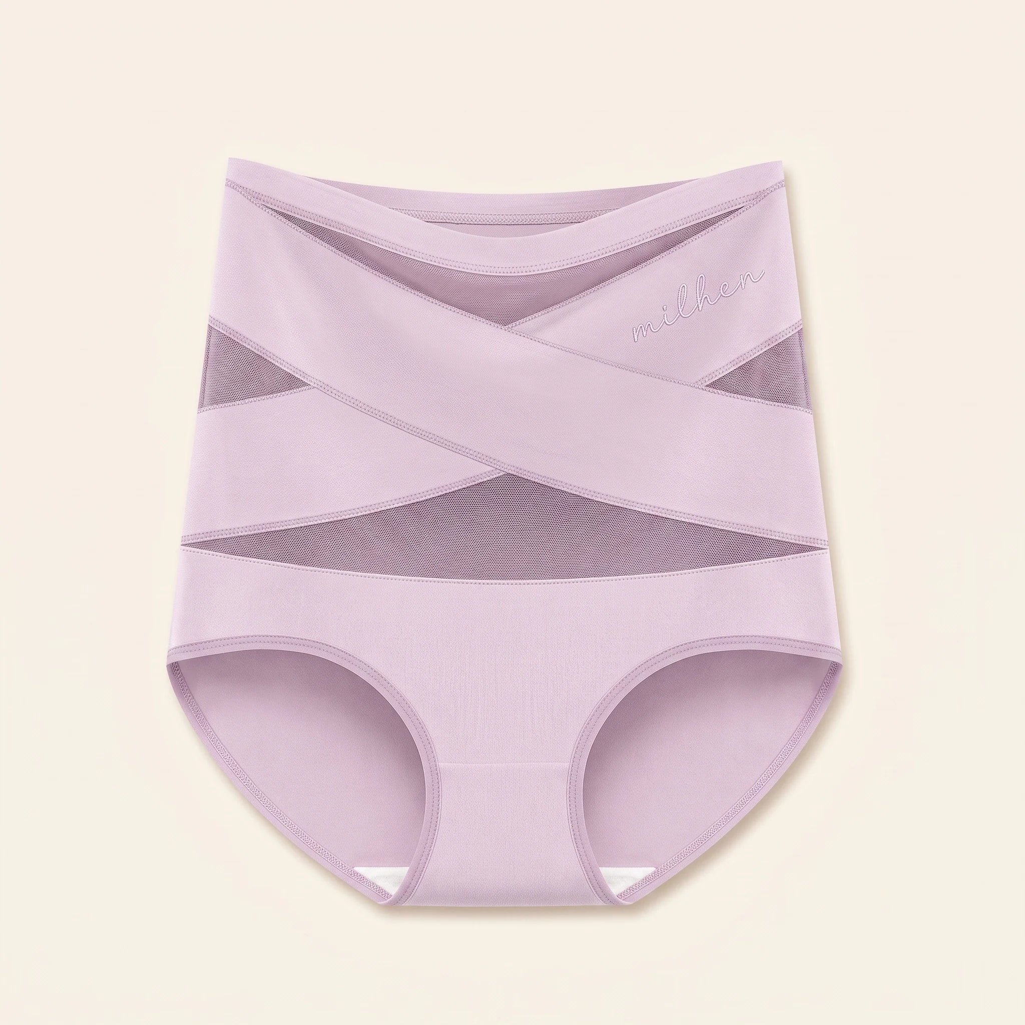 Braguita faja moldeadora de talle alto Milhen en color lila