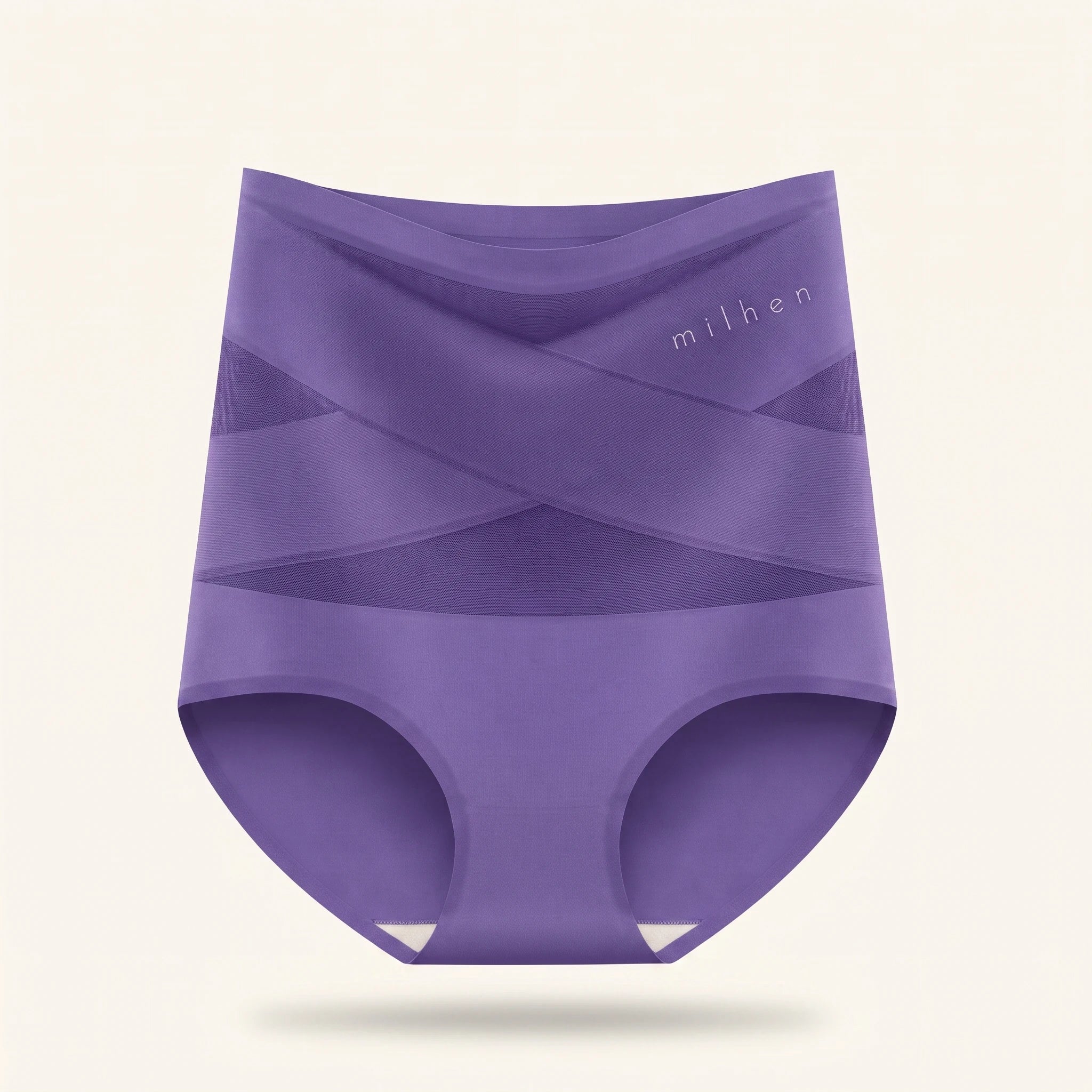 Braguita faja moldeadora de talle alto Milhen en color morado