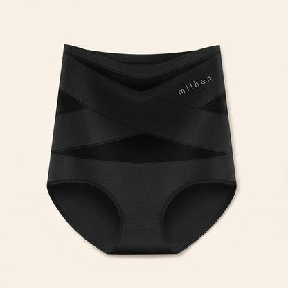 Braguita faja moldeadora de talle alto Milhen en color negro