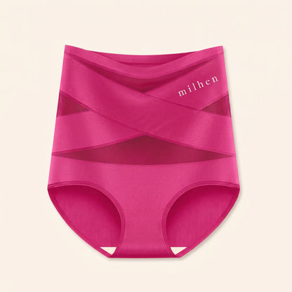 Braguita faja moldeadora de talle alto Milhen en color rosa fucsia