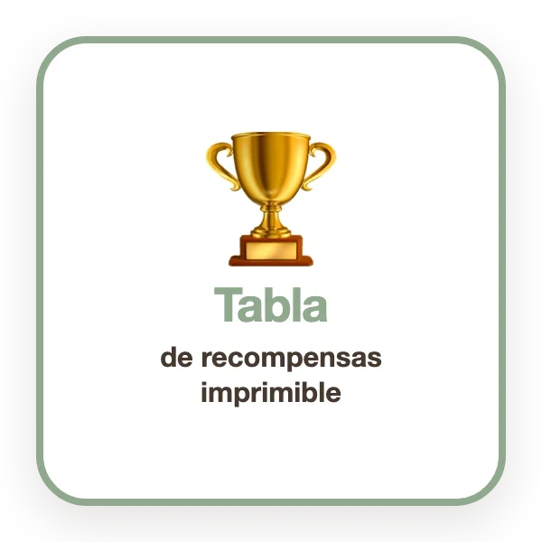 regalo tabla de recompensas