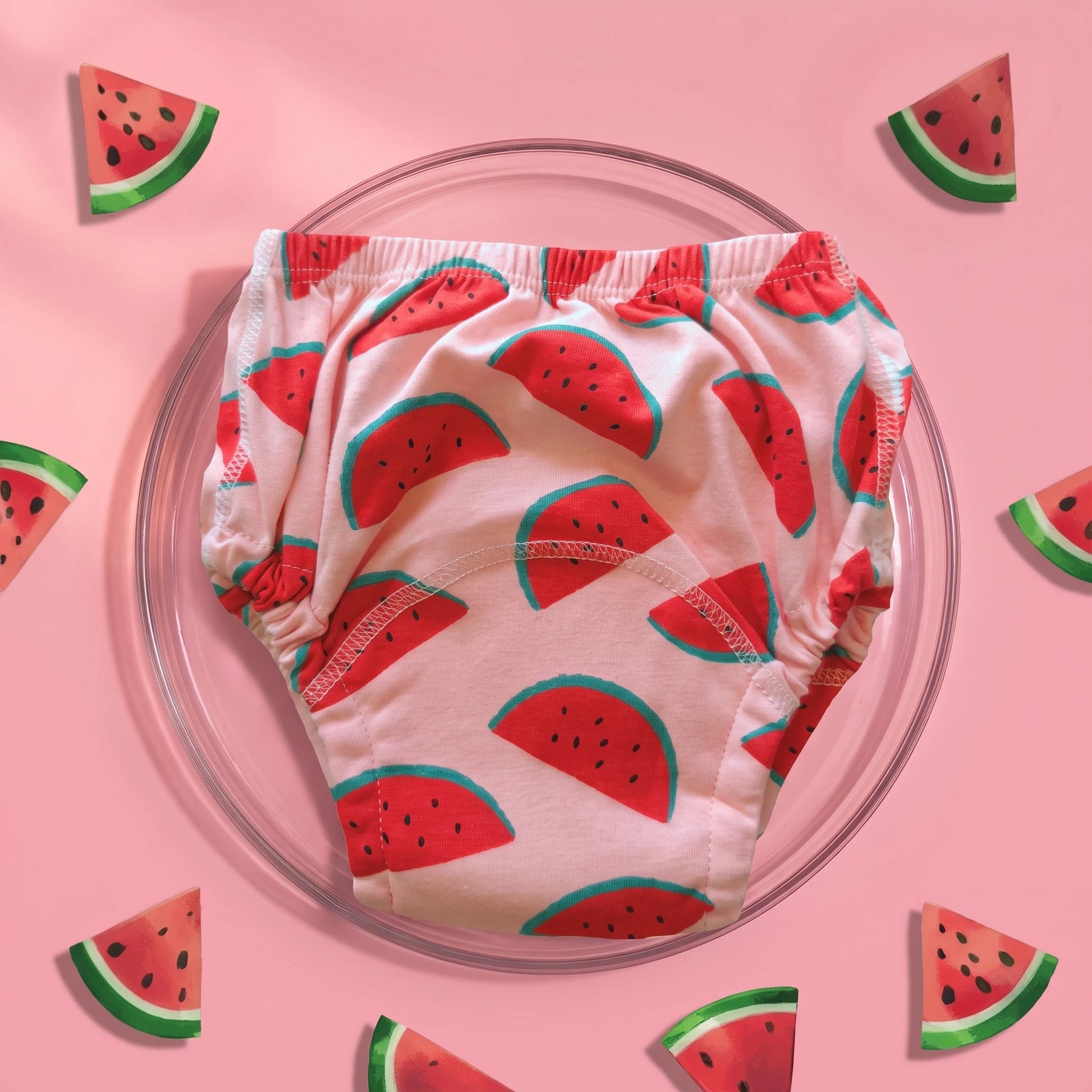 Braguita de aprendizaje Milhen con estampado de sandía